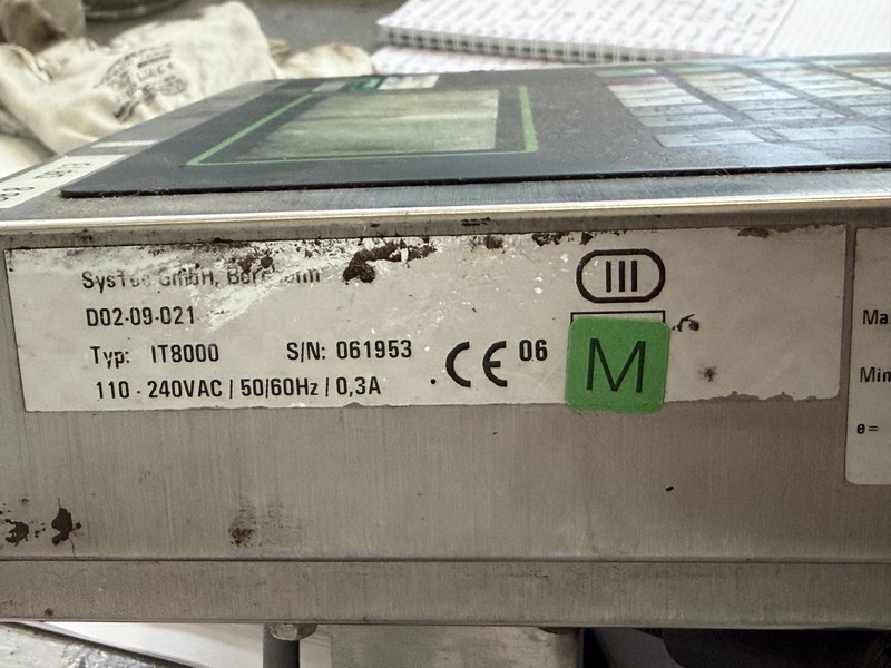 Plateforme de pesage inox 1500 kg SARTORIUS type CAPS4 - 1500 RN - NCE