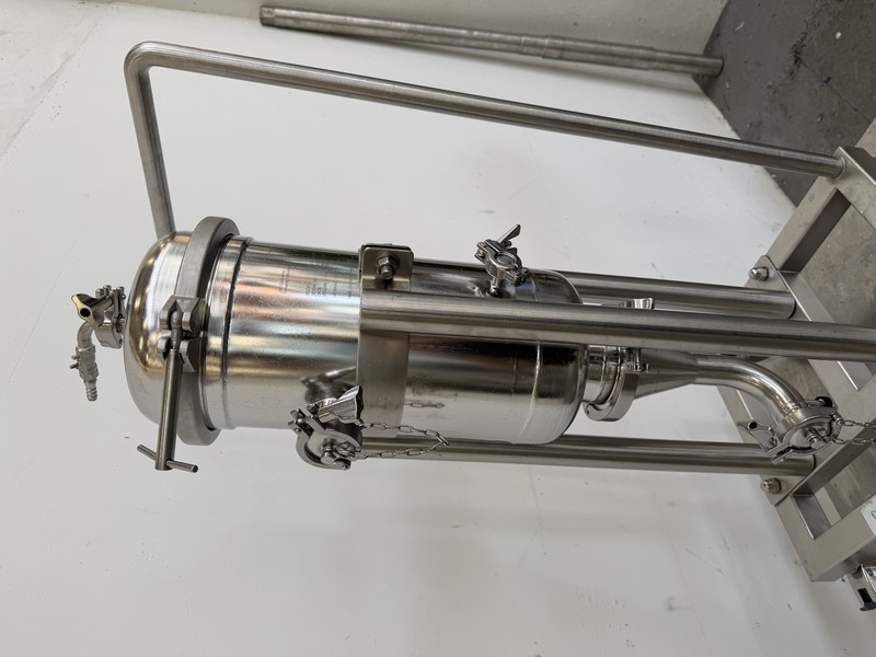 Filtre inox à 5 cartouches JBO Consulting type 620510AC15L1EE02 - 15,6 litres