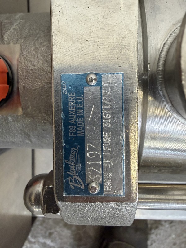 Pompe volumétrique à piston excentré BLACKMER MOUVEX type C2I - Inox 316L