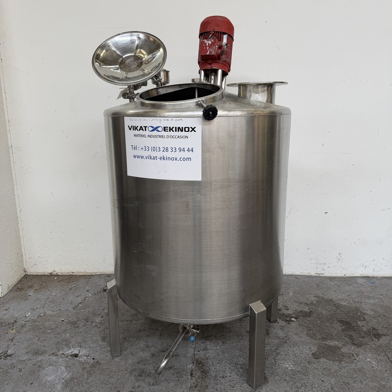 Cuve inox agitée 1200 litres total