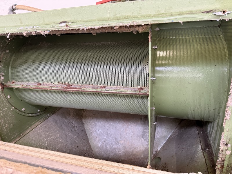 TECNOFER model LO 15 horizontal centrifugal friction washer