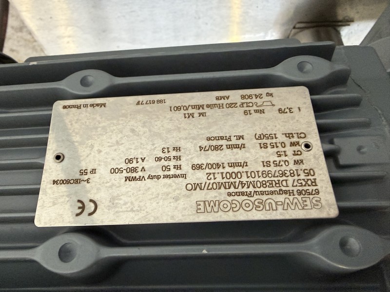 Pompe volumétrique à piston excentré BLACKMER MOUVEX type C2I - Inox 316L