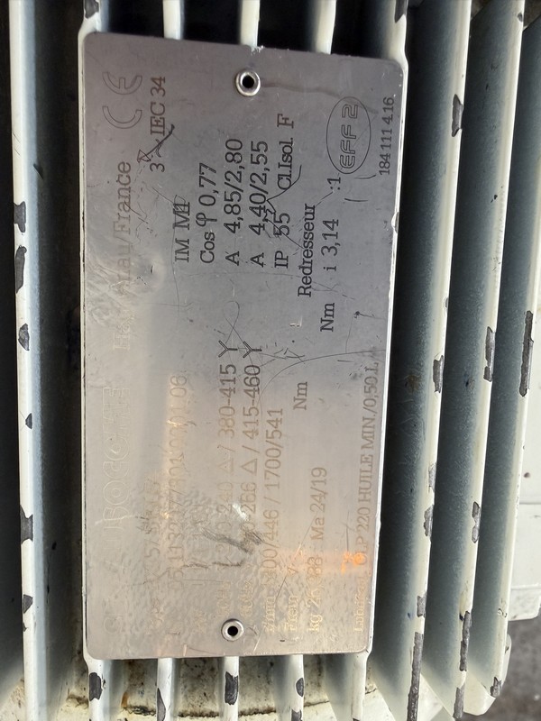 PIERRE GUERIN positive displacement lobe pump model PV1 70A - S/S