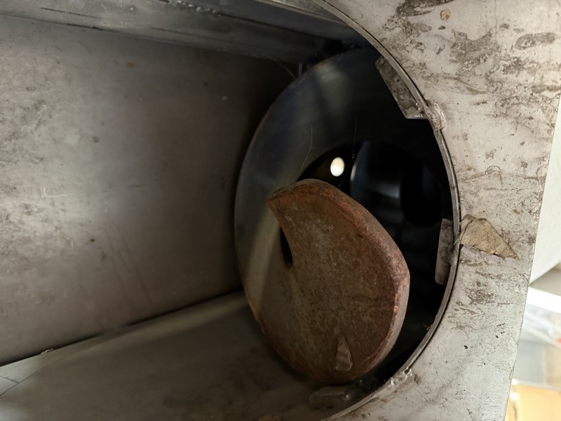 Screw conveyor Lg. 4200 mm for for washing and draining