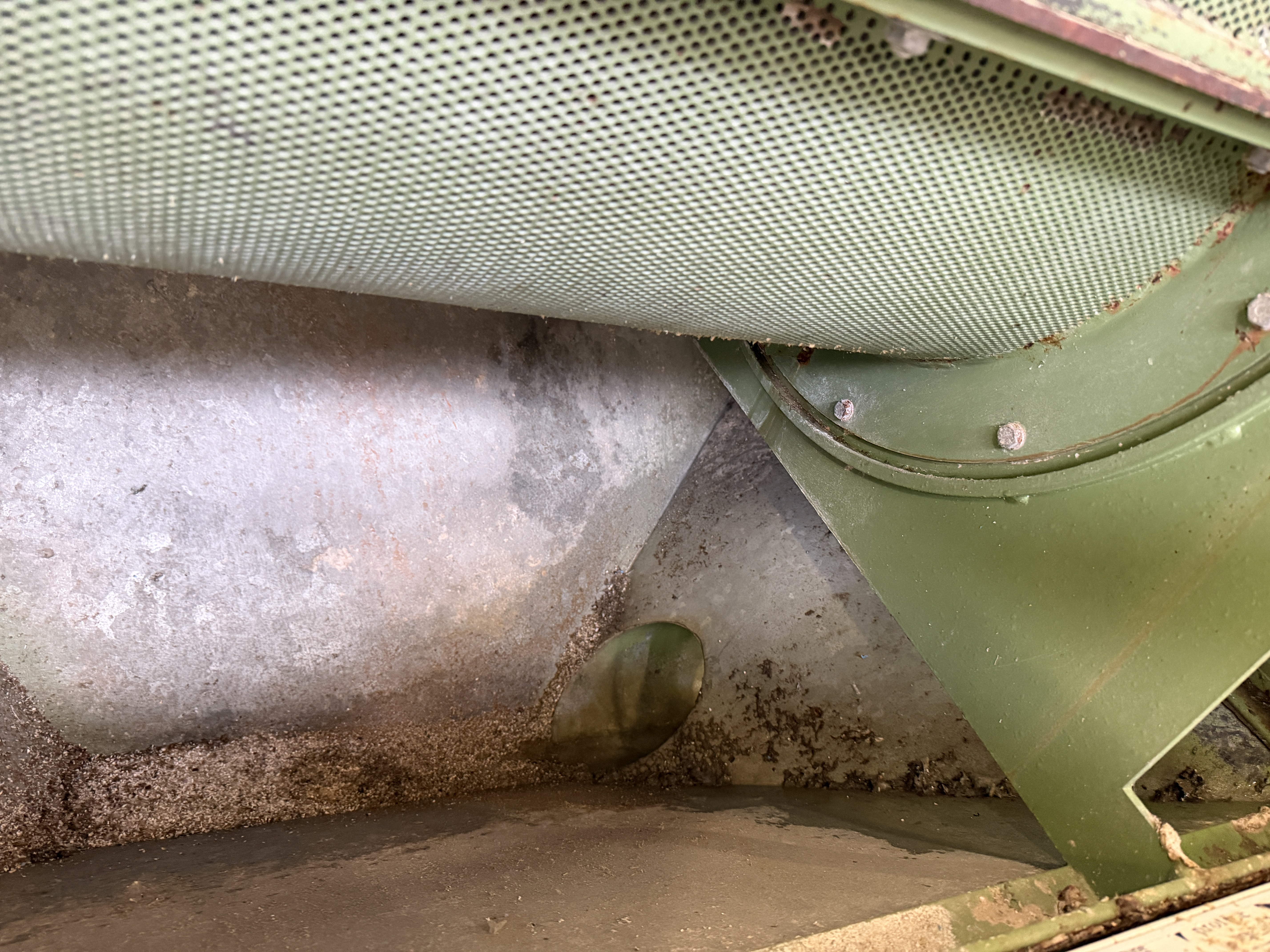 TECNOFER model LO 15 horizontal centrifugal friction washer