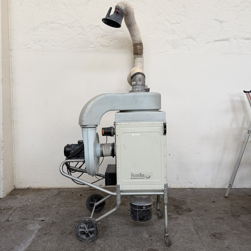 Aspirateur/ Filtre de fumées et poussières NEDERMAN type FILTERBOX - Moteur 1,5 kw