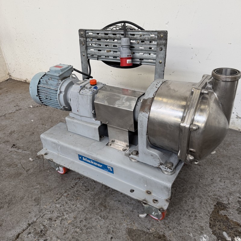 Pompe volumétrique à piston excentré 1,4 m3/h BLACKMER MOUVEX type S6C AL VT - Inox