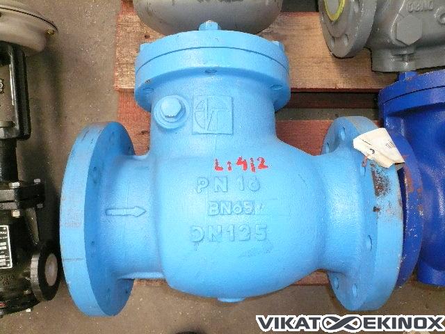 Vanne clapet DN125