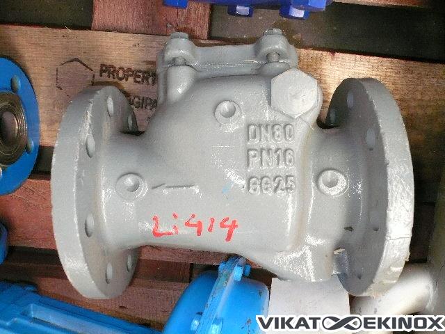 Vanne clapet DN80