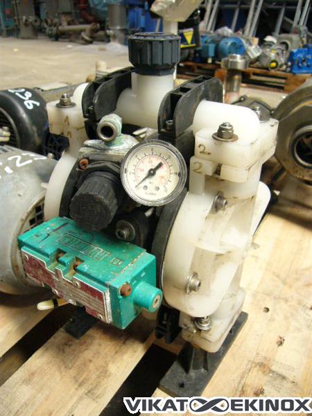 Pompe à membrane pneumatique WAGNER COLORA, plastique