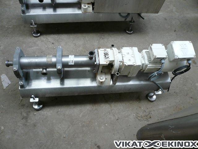 PCM MR 04H12 Positive displacement pump 10 liters/hour, stainless steel
