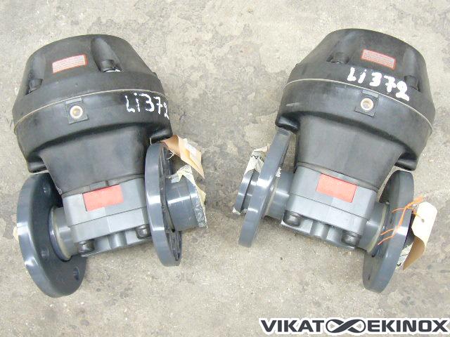 Vanne GEMU DN50 corps PVC