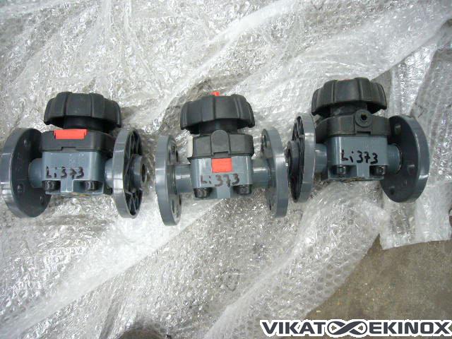 Vanne GEMU DN20 Corps PVC (LI 373)
