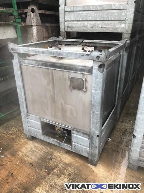 Container inox 445 litres