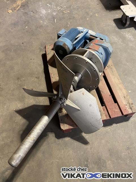 PMS S/S stirrer type AB5RG 901 D - 5,5 KW - 95 rpm