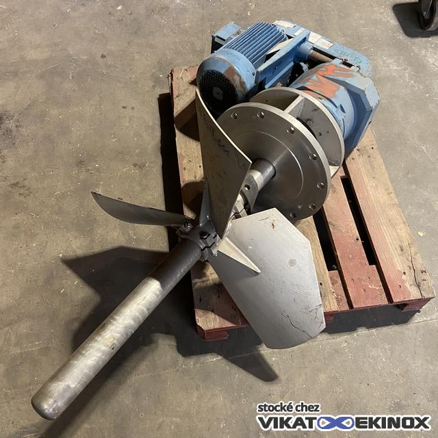 Agitateur inox PMS type AB5RG 901 D - 5,5 KW - 95 T/min