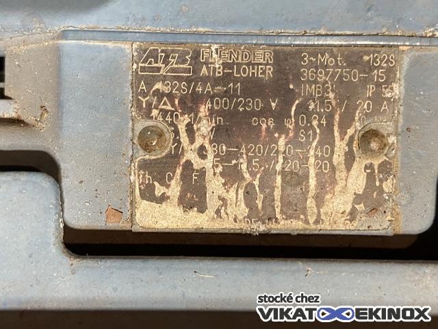PMS S/S stirrer type AB5RG 901 D - 5,5 KW - 95 rpm