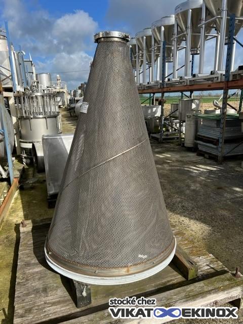 Cône filtrant inox