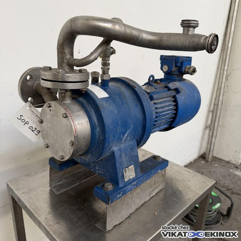 Pompe à turbine à entrainement magnétique inox POMPES AB type MTA 78 316 - 4 kw
