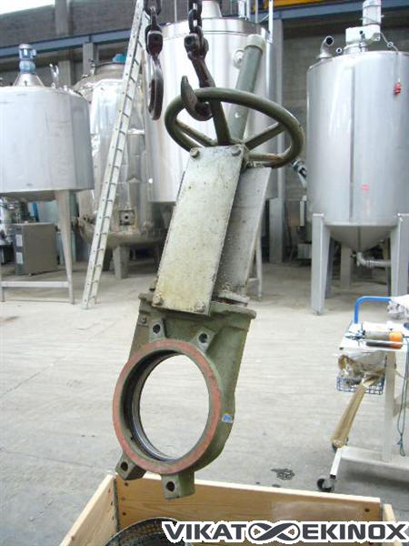 VANNE GUILLOTINE INOX