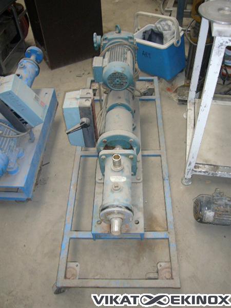 FR3M PCM steel positive displacement pump, on wheels