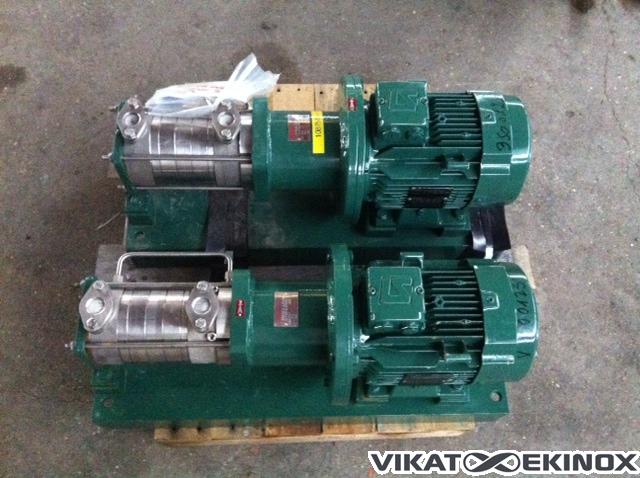 Pompe multicellulaire 0,5m3/h à 50m SALMSON ESSAMICO type MICOMAK EX20-4 2.2, neuve