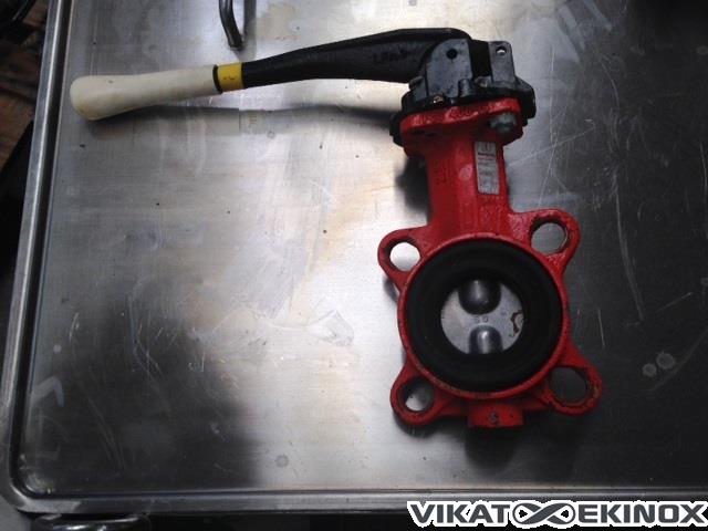 Stainless steel butterfly valve DN50