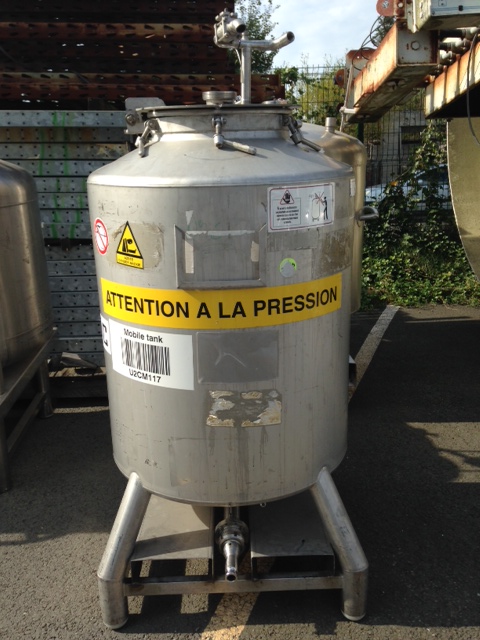 Container inox 450 litres