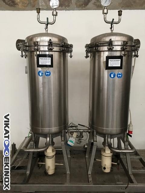 Filtre Eurofiltec inox type FC 450 AC