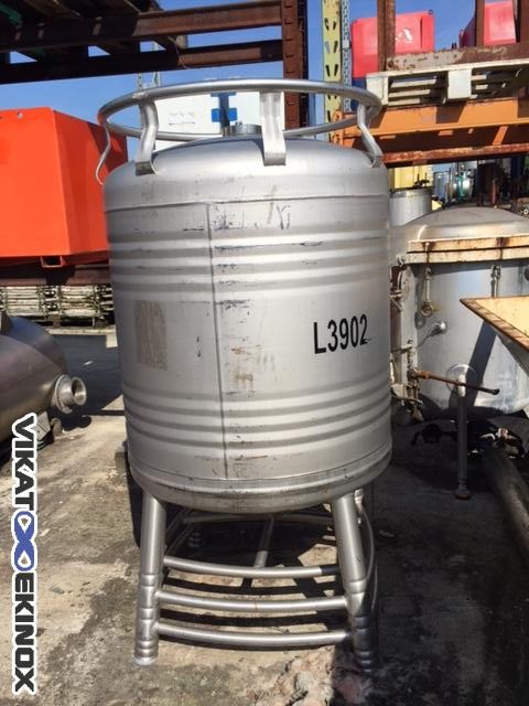 Food stainless steel container, 900 litres