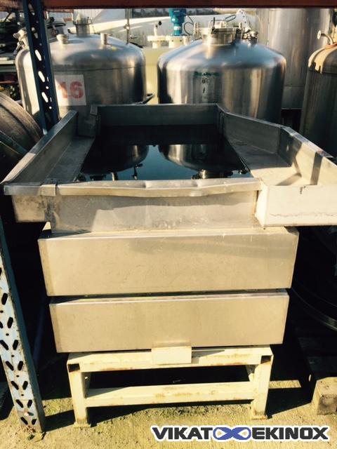 Bac de lavage avec chassis
