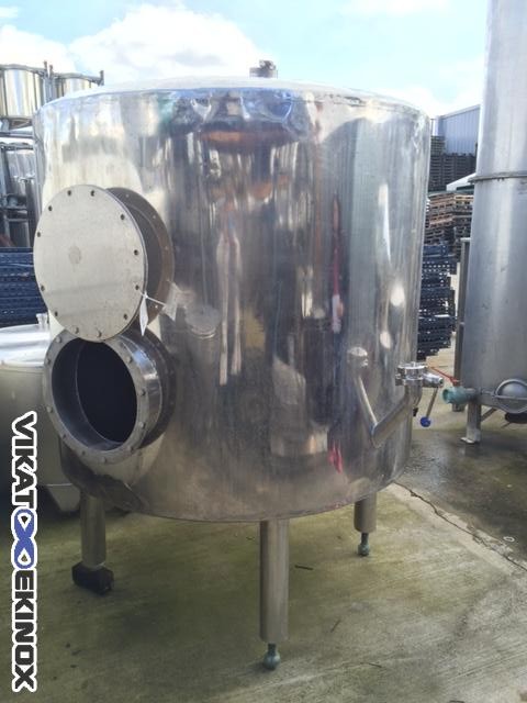 Cuve 1800 litres inox 316