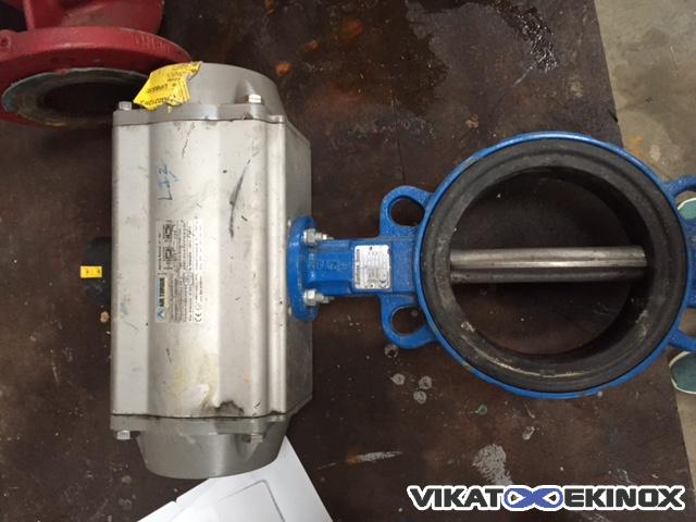 Vanne papillon à actionneur pneumatique AIR TORQUE DN 150
