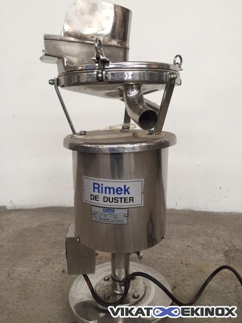 Tamiseur/dépoussiéreur inox poli miroir Rimek