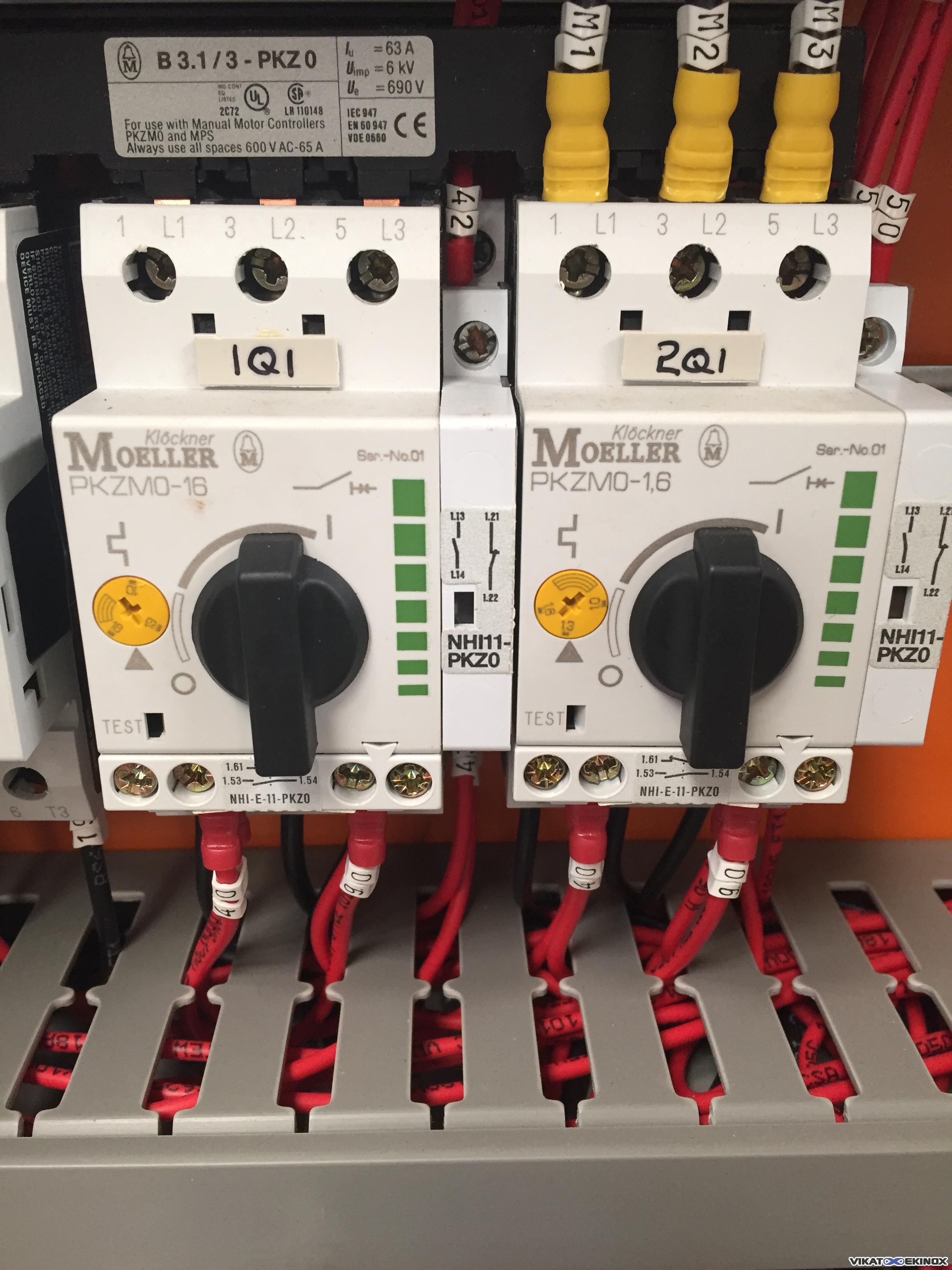 Motor protection switch