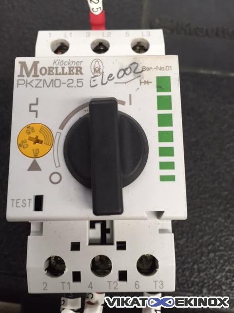 EATON MOELLER  PKZM0-2.5  Disjoncteur magnéto-thermique