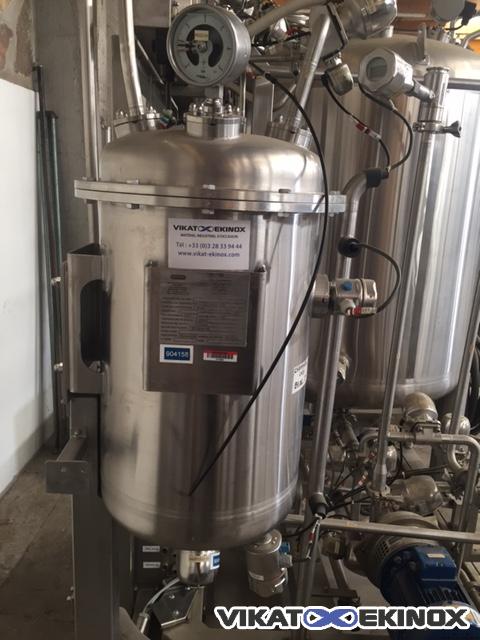 Cuve inox 50 litres