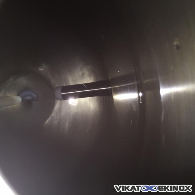 S.S. vertical tank on brackets 48 litres with magnetic stirrer