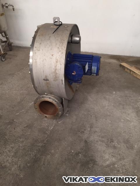 Ventilateur inox type: ER/10/106/710/1 - 1576 m3/h Meidinger  7.5 KW