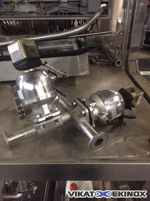 Lot important de vannes GEMU type W600, différents modèles
