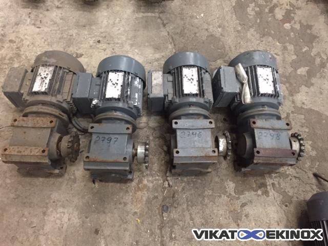 Motoréducteur 0,37KW 48T/min Sew Eurodrive Type S32 DT71D4