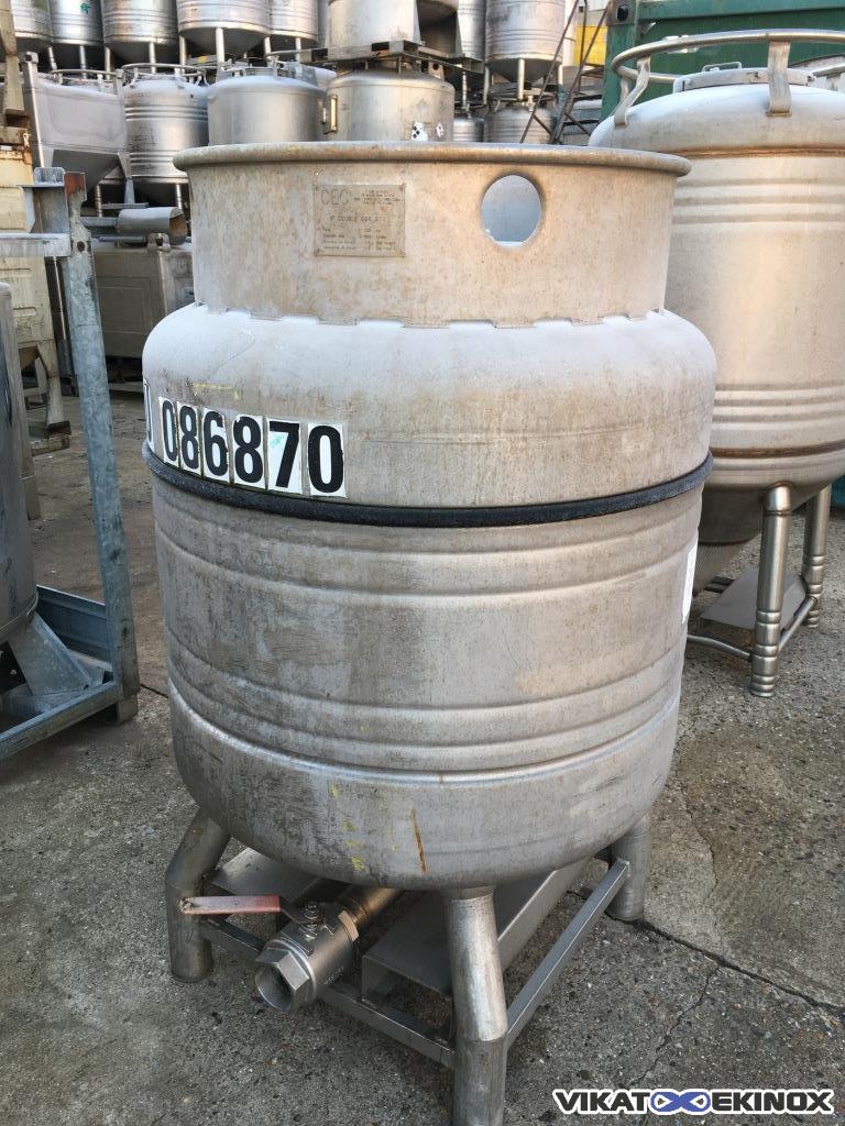 Container inox 800 litres