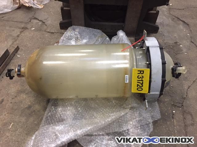 Réacteur verre double enveloppe 50 litres
