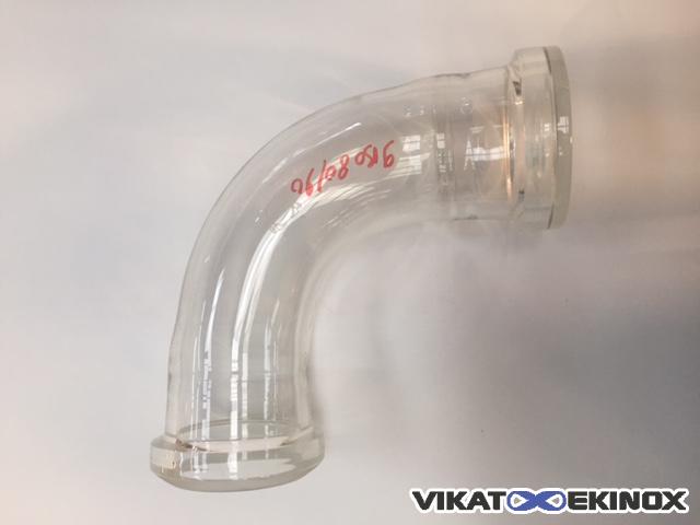 Coude en verre Schott
