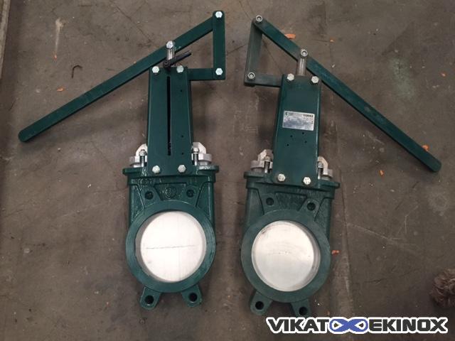 Vanne guillotine Tecofi DN 150