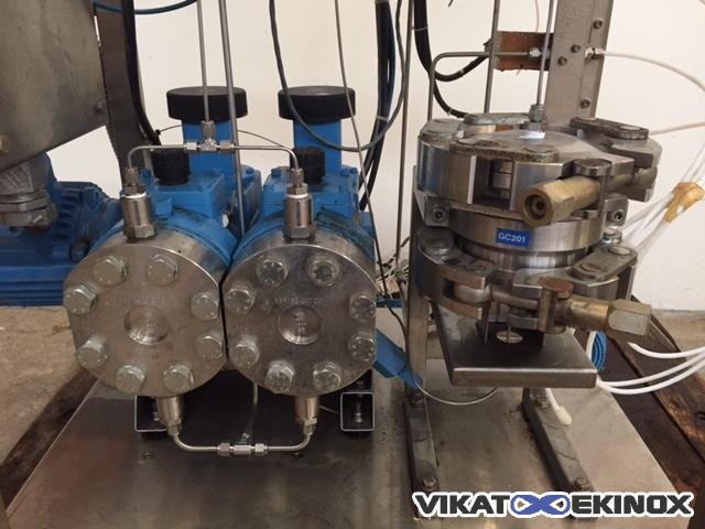 Electropompe doseuse à 2 têtes Lewa type EK2 - Novasep