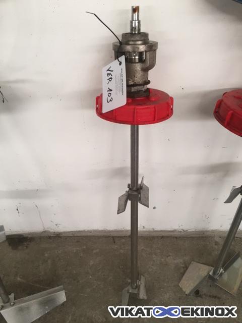 Axe d'agitation inox Long. 700 mm