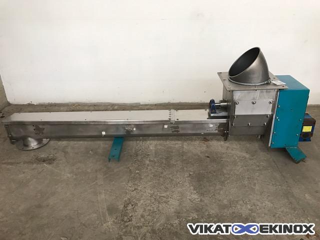 Vis inox en auge avec émotteur Long. 2280 mm