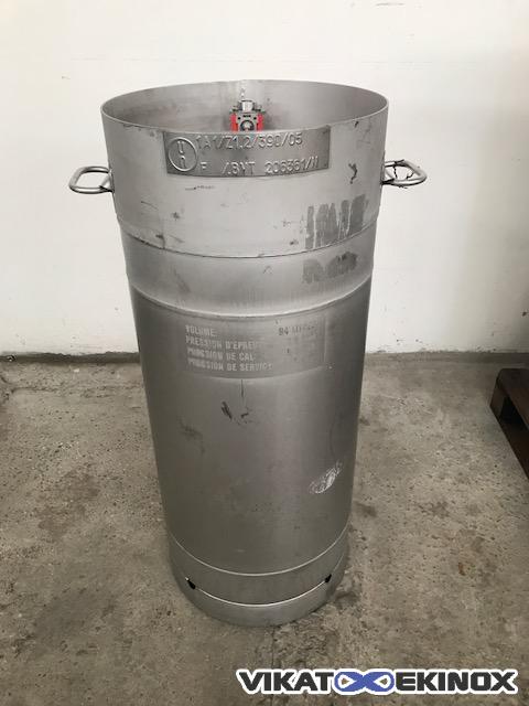 Fûts inox 94 litres