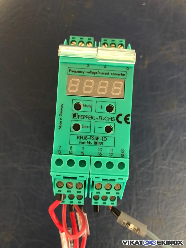 Convertisseur de fréquence Pepperl + Fuchs KFU8 FSSP 1D